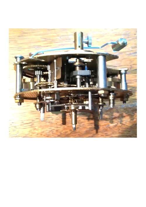 Hermle 131-071 clock movement. Working condtion.