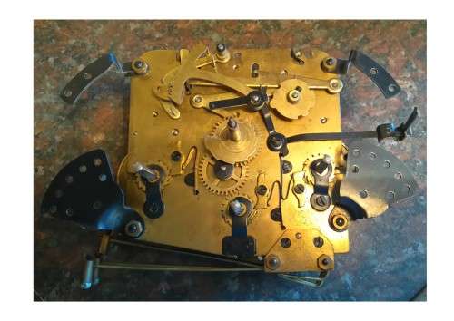 Gufa W1 Westminster chime clock movement for spares or repair