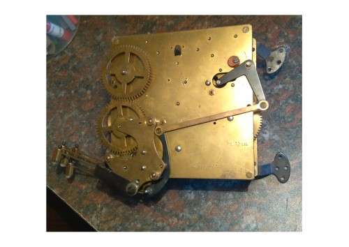Made in Germany Westminster chime clock movement for spares or repair.