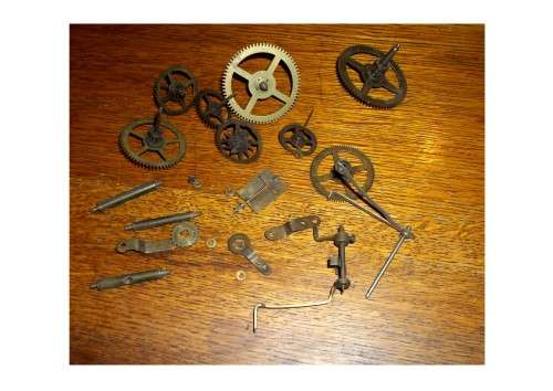 Gustav Becker P35 & P42 wall clock spares