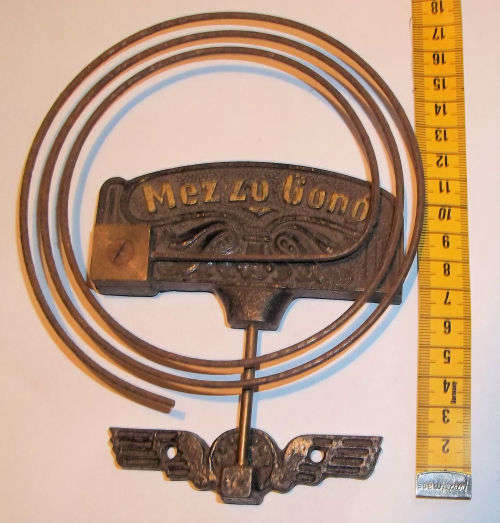 Mezzo gong for Kienzle wall clock