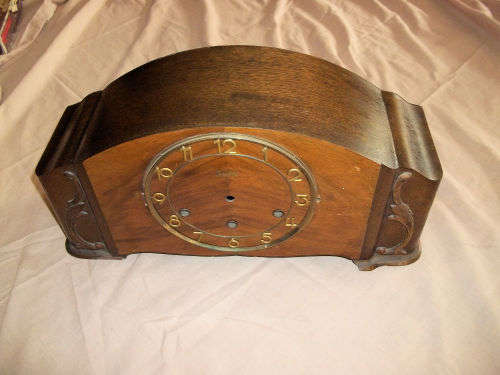 Junghans clock case with face dial