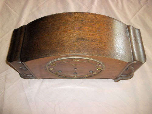 Junghans clock case with face dial