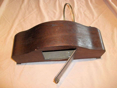 Hermle mantel clock case with bezel and face dial