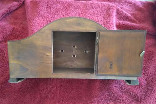 Kieninger mantel clock case with bezel, glass and face dial