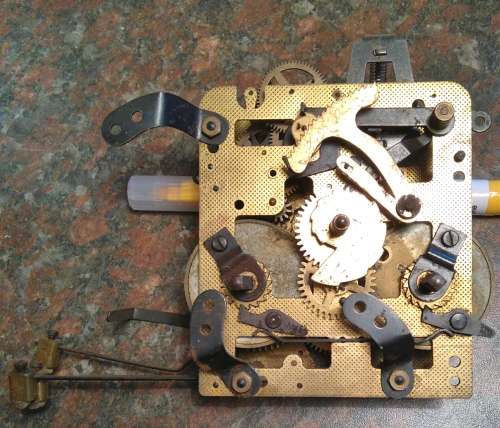 Hermle Bim Bam clock movment for spares or repair