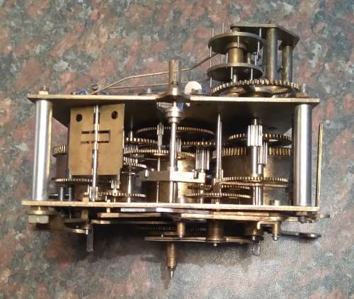 HAC Westminster chime mantel clock movement for spares or repair