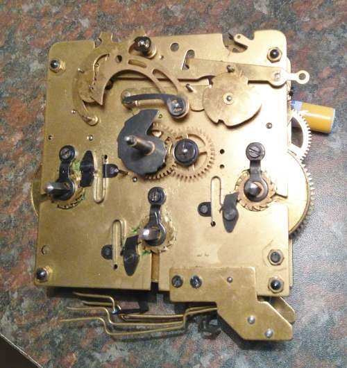 Westminster chime clock movement for spares or repair