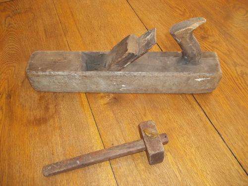 Vintage woodworking block plane & Marples "kruishout"