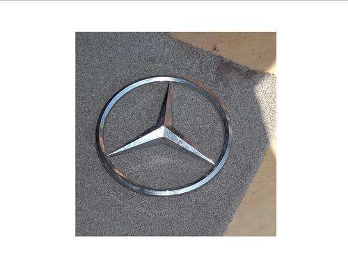 Mercedes Benz Chrome grill Tri-star badge. 26 cm circumference