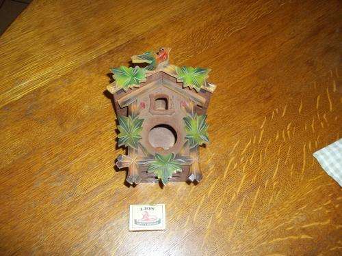New Old Stock Schneider Cuckoo clock case & trimmings