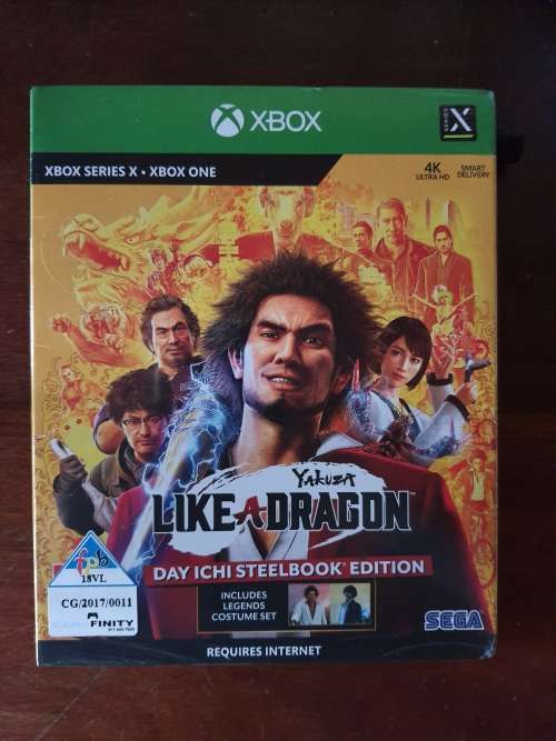 xbox Yakuza: Like a Dragon (Sealed Steelbook Edition)