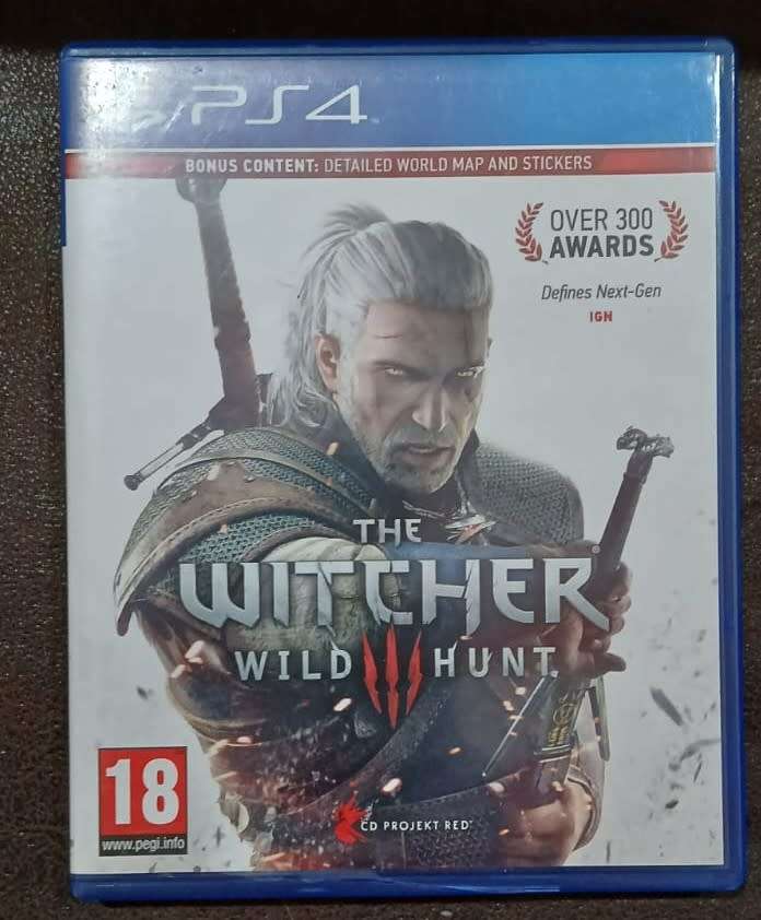 PS4 The Witcher 3: Wild Hunt