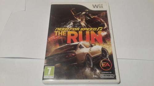 Wii Game Need For Speed THE RUN