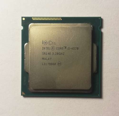 Intel i5 4570 **4 cores up to 3.6 GHz**