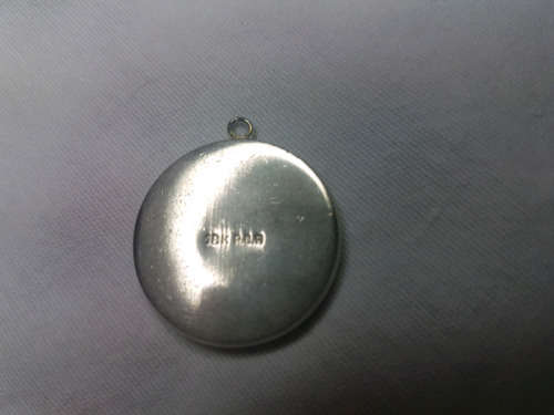 Vintage Diamante and Sovereign Pendant