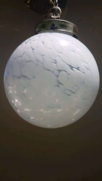 Vintage Glass Ball Ceiling Lamp