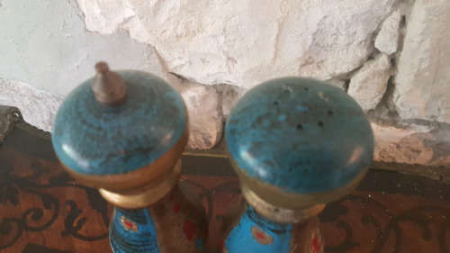 Italian Pepper Grinder and salt Cellar