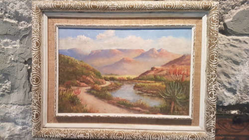 Original Norah Allen Oil on board!!!