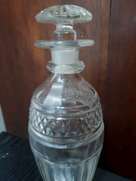 Antique Crystal Decanter