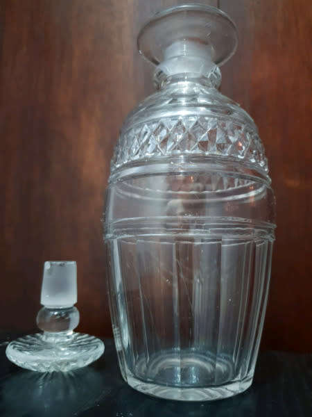 Antique Crystal Decanter