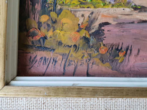 Sonja Meyer oil on board!!