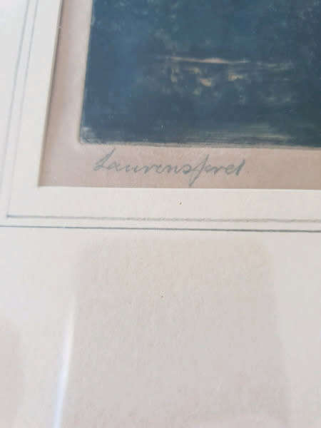 HM Pemberton, Lourensford Original Signed Color Etching!!!