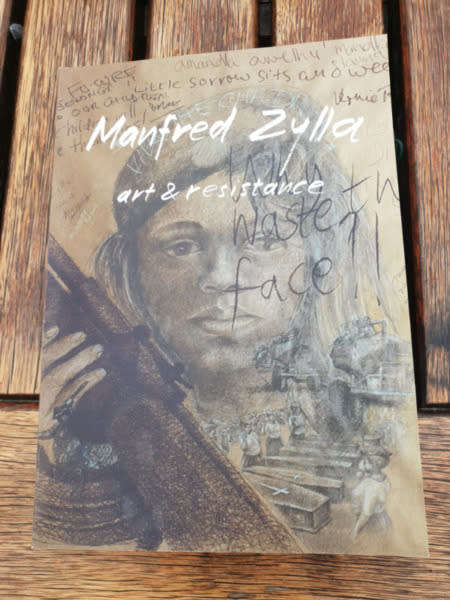 Manfred Zylla Art and Resistance Signed Art Book!!