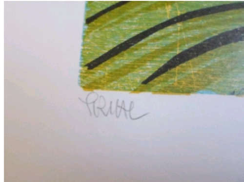 CECIL SKOTNES!!! Trial Woodblock Signed and Titled!!! INVESTMENT ART!!