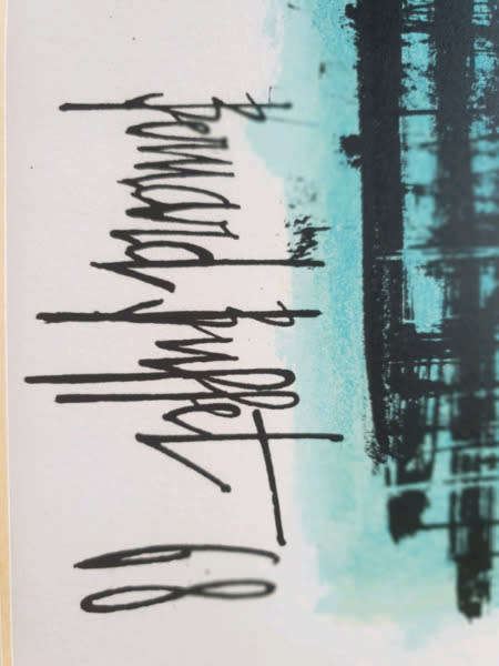 BERNARD BUFFET!!! INVESTMENT ART!! SIGNED IN STONE!!