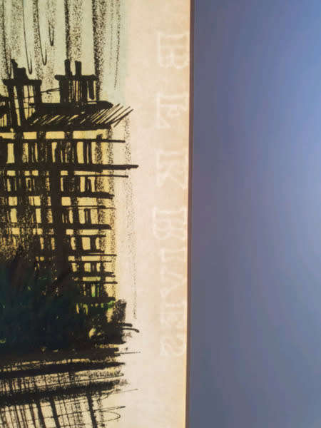 BERNARD BUFFET!!! INVESTMENT ART!! SIGNED IN STONE!!