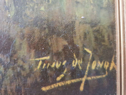 Tinus de Jong !!! Vintage Print