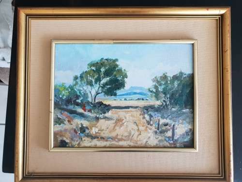 H van der Walt Oil Painting