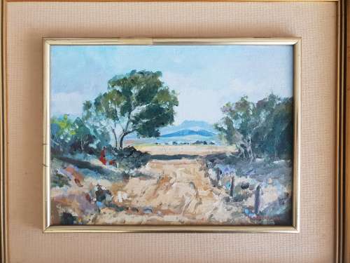 H van der Walt Oil Painting