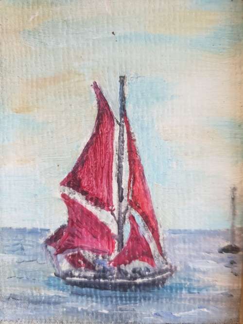 BT Gray Acrylic on Paper !!