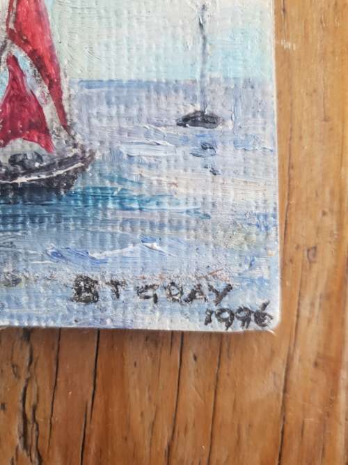 BT Gray Acrylic on Paper !!