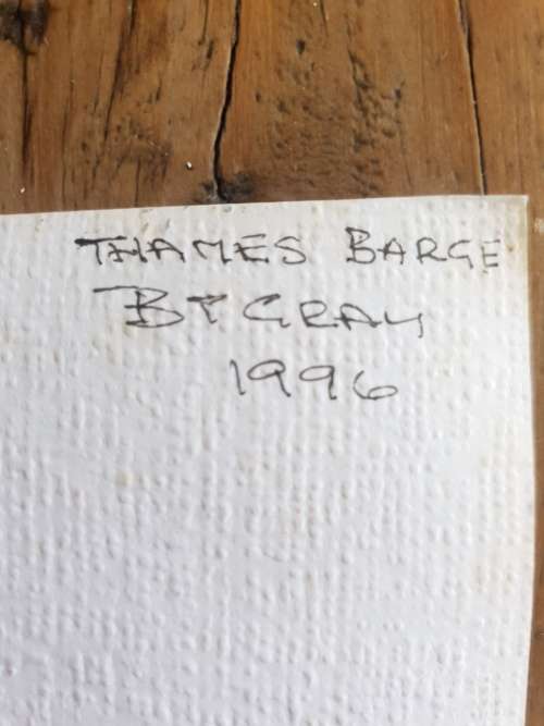 BT Gray Acrylic on Paper !!