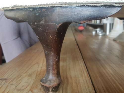 Oval wood Footstool !!