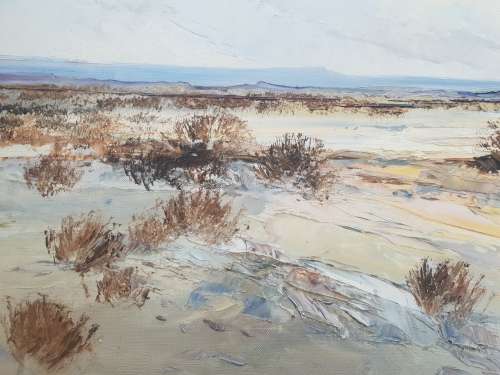 Mel Brigg Extra Large Oil on Canvas!! Investment Art!! 75.3 cm x 50.7 cm( excl frame)