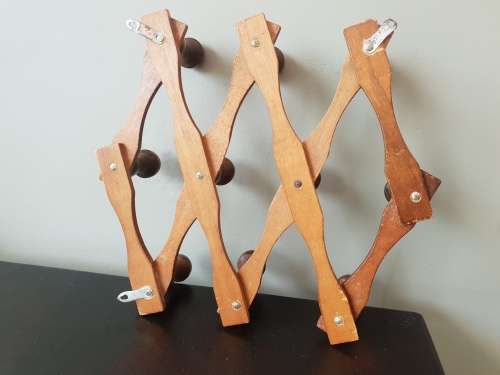 Vintage Expandable Peg Rack