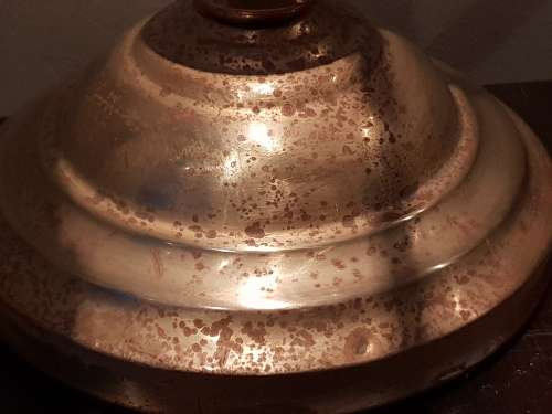 Vintage Brass Library lamp