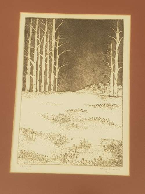 Anine Barnard!!!! Limited Edition Etching!! Crazy R1. High Value Item!!