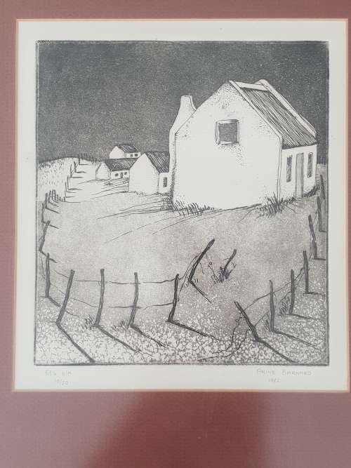 Anine Barnard!!!! Limited edition Etching!! Crazy R1!! High Value Item!!