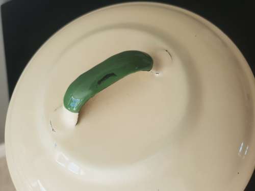 Vintage Enamel Double Boiler!!