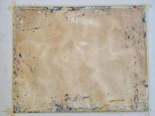 Stunning Large work on paper!! Signed!