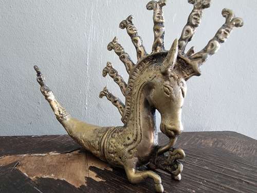 Naga Morsarang!  Brass/ Bronze Divine Medicine container from Indonesia!!