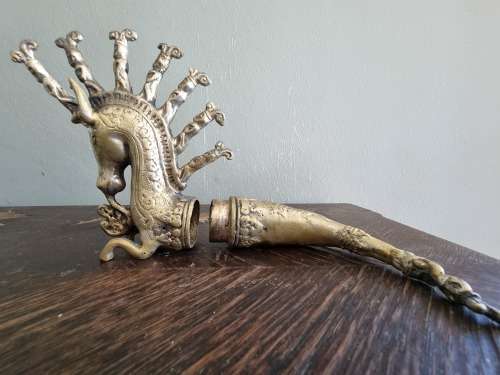 Naga Morsarang!  Brass/ Bronze Divine Medicine container from Indonesia!!