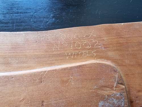 The Rock!! Solid Carved Wood Bowl Set!!  White Alder!!