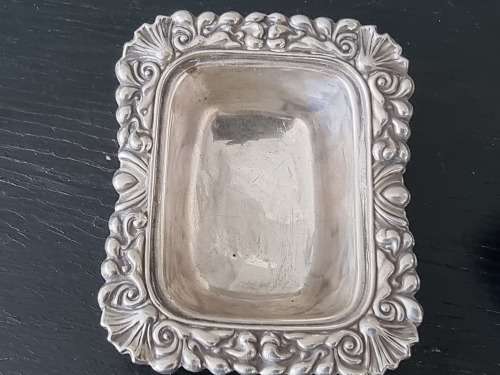 A Beautiful Sheffield England Mustard Bowl with Spoon.