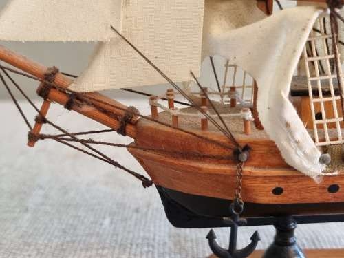 A Beautiful Pirate ship model.